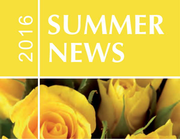 Summer Newsletter 2016